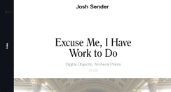 Desktop Screenshot of joshsender.com