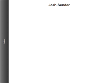 Tablet Screenshot of joshsender.com